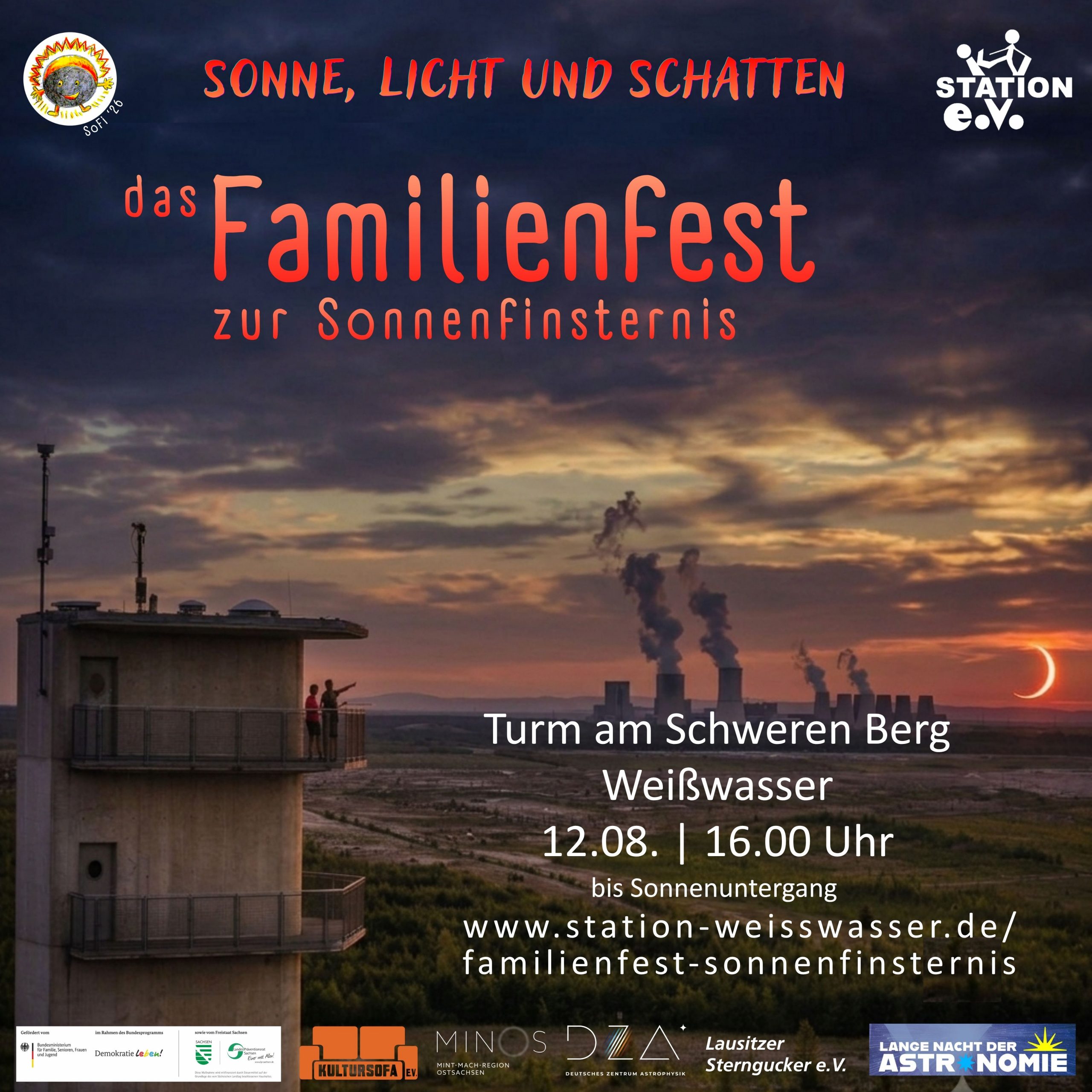 sonnenfinsternis weißwasser familienfest